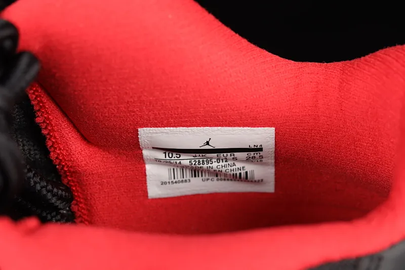All categories Air Jordan Jordan series basketball shoes Air Jordan 11 F version Air Jordan 11 Low Bred AJ11 Joe 11 patent leather black and red genuine carbon low-top basketball shoes 528895-012